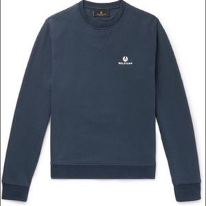 BELSTAFF NWT Navy Cotton Jersey Sweatshirt XL